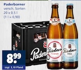 Pilsener oder Hell von Paderborner im aktuellen Getränkewelt Prospekt für 8,99 €