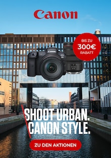 Aktueller Canon Prospekt "Dein Sommer. Deine Bilder. Deine Kamera." Seite 1 von 1 Seite für Bruchköbel