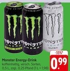 Aktuelle Energydrink Angebote bei EDEKA in Saarbrücken Aktuelles Monster Energy-Drink Angebot bei EDEKA in Saarbrücken ab 0,99 €