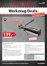 Bauking Prospekt für Glinde: "Werkzeug-Deals", 4 Seiten, 01.07.2024 - 30.09.2024