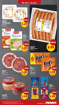 Fleisch im Penny Prospekt "Wer günstig will, muss Penny." mit 38 Seiten (Oberhausen)