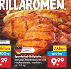 Spanferkel-Grillplatte bei Netto Marken-Discount im Westendorf Prospekt für 9,99 €