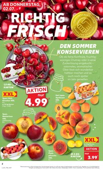 Kirschen im Kaufland Prospekt "Hier bin ich richtig" mit 75 Seiten (Köln)