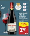 Côtes du Rhône AOP von Maison Bersuyre im aktuellen ALDI Nord Prospekt