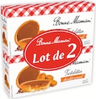 Tartelettes chocolat au lait caramel - BONNE MAMAN dans le catalogue Intermarché