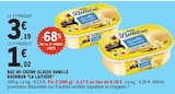 Bac de crème glacée vanille bourbon - LA LAITIÈRE - E.Leclerc Bac de crème glacée vanille bourbon - LA LAITIÈRE à 1,02 € dans le catalogue E.Leclerc