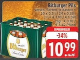 Bitburger Pils Angebote von Bitburger bei E center Kleve für 10,99 €