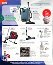 Promos Aspirateur Balai dans le catalogue "Coup d'envoi des bons gestes : bien choisir, bien entretenir" de Extra Aspirateur Balai en promo dans le catalogue Extra à la page 4
