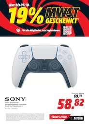 Spielekonsole im MediaMarkt Saturn Prospekt "19% MWST GESCHENKT" auf Seite 22