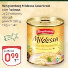Aktuelles Mildessa Sauerkraut Angebot bei GLOBUS in Mannheim ab 0,99 €