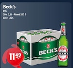 Pils Angebote von Beck's bei Getränke Hoffmann Freiberg für 11,49 €