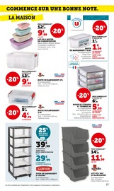 Boîte De Rangement Angebote im Prospekt "LES PRIX BAS Spécial rentrée" von Hyper U Boîte De Rangement Angebote im Prospekt "LES PRIX BAS Spécial rentrée" von Hyper U auf Seite 27