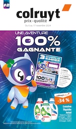 Catalogue Supermarchés Colruyt en cours à Besançon et alentours, UNE AVENTURE 100% GAGNANTE, 47 pages, 06/11/2024 - 17/11/2024