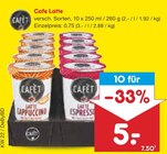Cafe Latte im Angebot bei Netto Marken-Discount in Lüneburg Cafe Latte Angebote von CAFÈT bei Netto Marken-Discount Lüneburg für 5,00 €