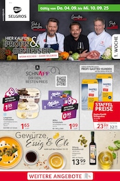 Selgros Supermarkt Prospekt der aktuellen Woche mit 36 Seiten, gültig von 04.09.2025 bis 10.09.2025, in Roßtal und Umgebung Aktueller Selgros Supermarkt Prospekt in Roßtal und Umgebung, "cash & carry" mit 36 Seiten, 04.09.2025 - 10.09.2025