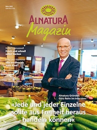 Alnatura Prospekt: "Alnatura Magazin", 64 Seiten, 01.03.2025 - 31.03.2025