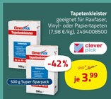 Tapetenkleister von Clever Pick im aktuellen ROLLER Prospekt für 3,99 €