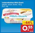 Aktuelles Milch Quark Angebot bei Netto Marken-Discount in Cottbus ab 0,55 €