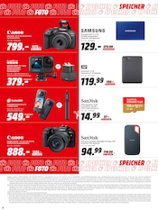 Digitalkamera Angebote im Prospekt "Gutscheinheft" von MediaMarkt Saturn auf Seite 8