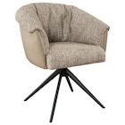 ARMLEHNSTUHL Sitzfläche 180° drehbar, Stoffauswahl Webstoff Schwarz, Taupe von Novel im aktuellen XXXLutz Prospekt für 219,00 €