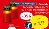 Grablicht im ROLLER Prospekt Grablicht von im aktuellen ROLLER Prospekt fĂŒr 1,29 âŹ