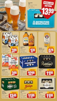 Bier im REWE Prospekt "Dein Markt" mit 32 Seiten (Nürnberg)