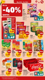 Cola im Penny Prospekt "Wer günstig will, muss Penny." mit 40 Seiten (Fürth)