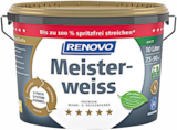 Meisterweiss Angebote von RENOVO bei Hagebaumarkt Wiesbaden für 39,99 €