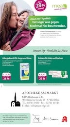 mea - meine apotheke Prospekt für Olpe: "Unsere März-Angebote", 4 Seiten, 01.03.2026 - 31.03.2026