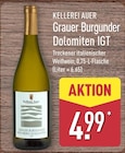 Grauer Burgunder Dolomiten IGT von Kellerei Auer für 4,99 € bei ALDI Nord im Angebot Grauer Burgunder Dolomiten IGT von Kellerei Auer im aktuellen ALDI Nord Prospekt