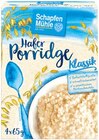 Hafer Porridge von SCHAPFEN MÜHLE im aktuellen Penny Prospekt für 1,79 €