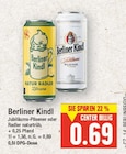 Jubiläums-Pilsener oder Radler naturtrüb von Berliner Kindl im aktuellen E center Prospekt