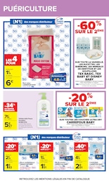 Offre Cosmétiques Bio dans le catalogue Carrefour du moment à la page 62