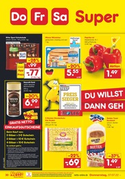 Netto Marken-Discount Prospekt für Hage mit 12 Seiten Netto Marken-Discount Prospekt für Hage: "Super Wochenende", 12 Seiten, 07.07.2022 - 09.07.2022