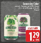 Apple Classic Refreshing Cider Angebote von Somersby bei E center Aachen für 1,29 €