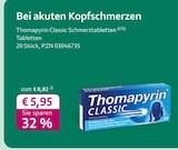 mea - meine apotheke - Thomapyrin Classic Schmerztabletten Angebot im Prospekt Thomapyrin Classic Schmerztabletten bei mea - meine apotheke im Prospekt "" für 5,95 €