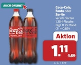 Aktuelle Coca Cola Angebote bei combi in Osnabrück Aktuelles Coca-Cola Angebot bei combi in Osnabrück ab 1,11 €