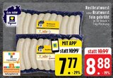 Aktuelle Bratwurst Angebote bei EDEKA in Mönchengladbach Aktuelles Rostbratwurst Angebot bei EDEKA in Mönchengladbach ab 7,77 €