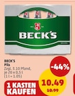 Aktuelle Becks Angebote bei Penny in Potsdam Aktuelles BECK’S Pils Angebot bei Penny in Potsdam ab 10,49 €