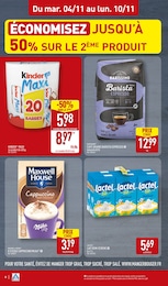 Prix et réduction Café soluble dans le prospectus Aldi en cours Offre Café soluble dans le catalogue Aldi du moment à la page 8