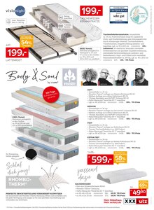 Matratze im XXXLutz Möbelhäuser Prospekt "NR.1 BEIM PREIS" mit 40 Seiten (Ingolstadt)