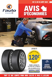 Offre Pièces Voiture dans le catalogue E.Leclerc du moment à la page 1