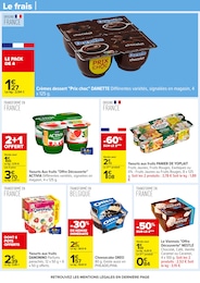 Prix et réduction Yaourt aux fruits dans le prospectus Carrefour en cours Offre Yaourt aux fruits dans le catalogue Carrefour du moment à la page 31