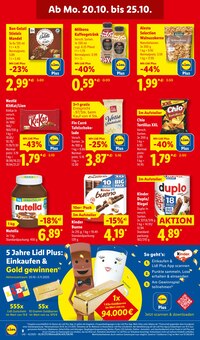 Nutella im aktuellen Lidl Prospekt (Lahr (Schwarzwald)) Nutella im Lidl Prospekt "LIDL LOHNT SICH" mit 69 Seiten (Lahr (Schwarzwald))