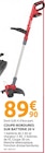 Coupe-bordures sur batterie 20 v - inventiv en promo chez Mr.Bricolage Nantes à 89,90 €
