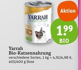 Aktuelles Bio-Katzennahrung Angebot bei tegut in Erfurt ab 1,99 €