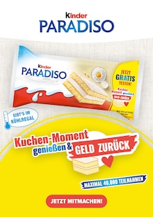 Aktueller kinder Paradiso Prospekt für Weßling und Ungebung, Seite zum blättern kinder Paradiso Prospekt Kuchen-Moment genießen & Geld zurück mit Seite in Weßling und Umgebung