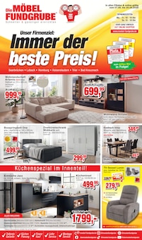 Die Möbelfundgrube Prospekt Immer der beste Preis! mit  Seiten in Lauschied und Umgebung