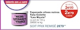 Tapenade olives noires Tata Colette - Les Niçois dans le catalogue Monoprix