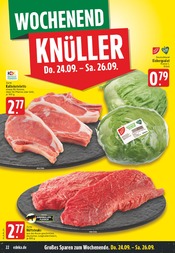 Steak im EDEKA Prospekt in Hemer Aktueller EDEKA Prospekt mit Steak, "Aktuelle Angebote", Seite 22
